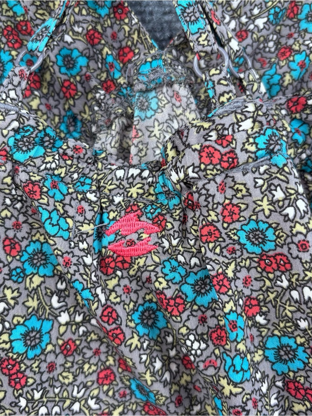 Billabong Boho Indie Feminine Floral Hi Low Maxi Dress Women’s M Resortwear - Picture 10 of 14